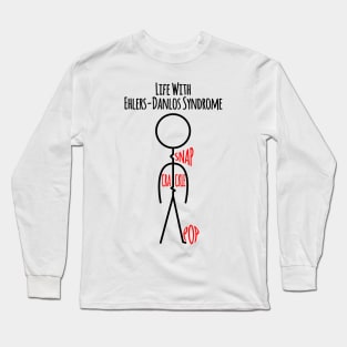 Life With Ehlers-Danlos Syndrome - Snap Crackle Pop Long Sleeve T-Shirt